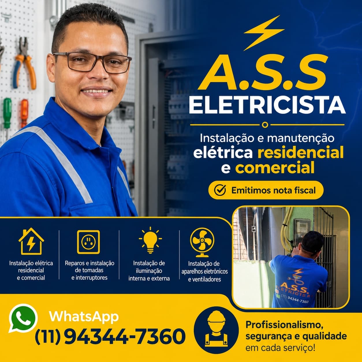 Foto de Amarilson – Eletricista A.S.S.